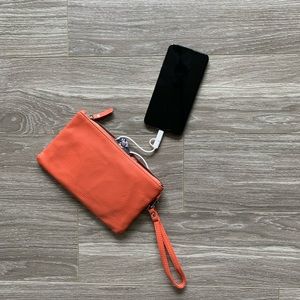 Coral Adrienne Vittadini Portable Charging Purse